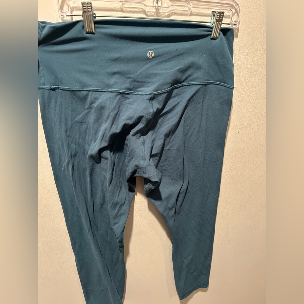 Teal lululemon aligns